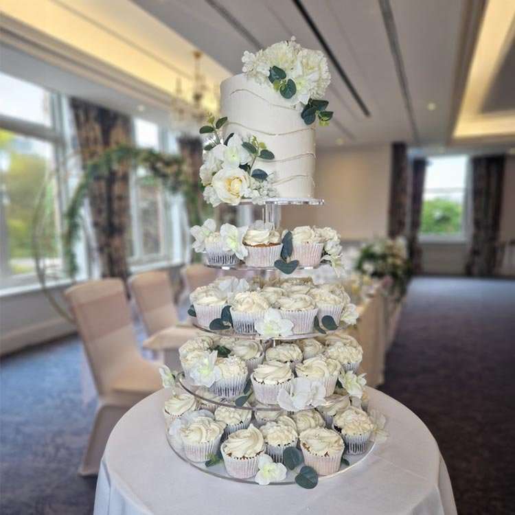 Single tier & cupcake tower